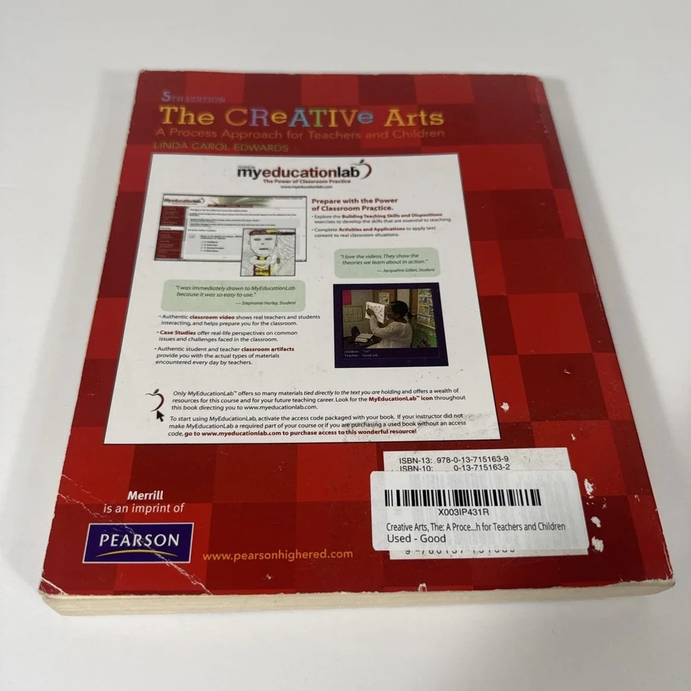 The Creative Arts-Process Approach‎ for Teachers And Children By Linda Edwards